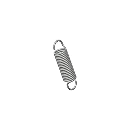 Extension Spring, O=1.938, L= 8.25, W= .250